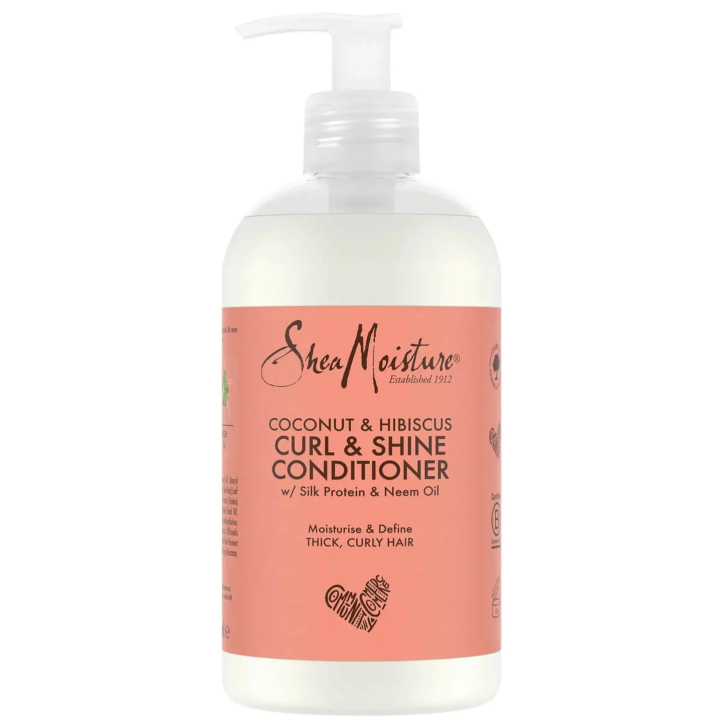 Shea Moisture Coconut & Hibiscus Curl & Shine Conditioner 384 ml
