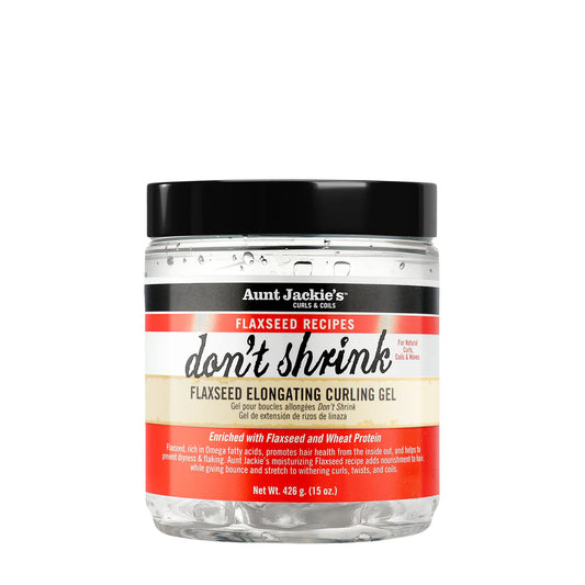 Aunt Jackie Don't Shrink Flaxseed Elongating Curling Gel 15oz