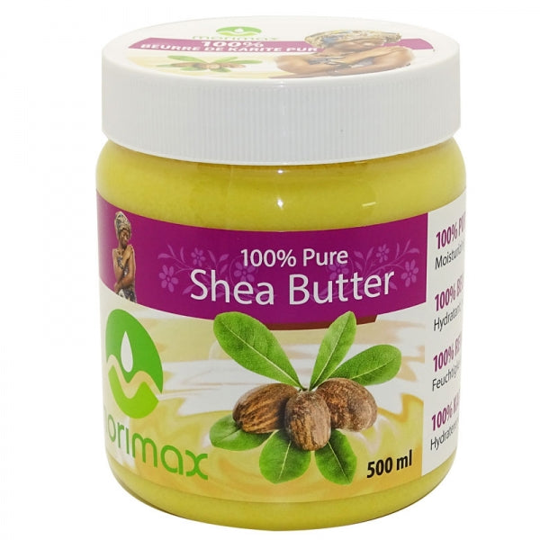 Morimax 100% Pure Shea Butter Moisturizing Cream 500ml