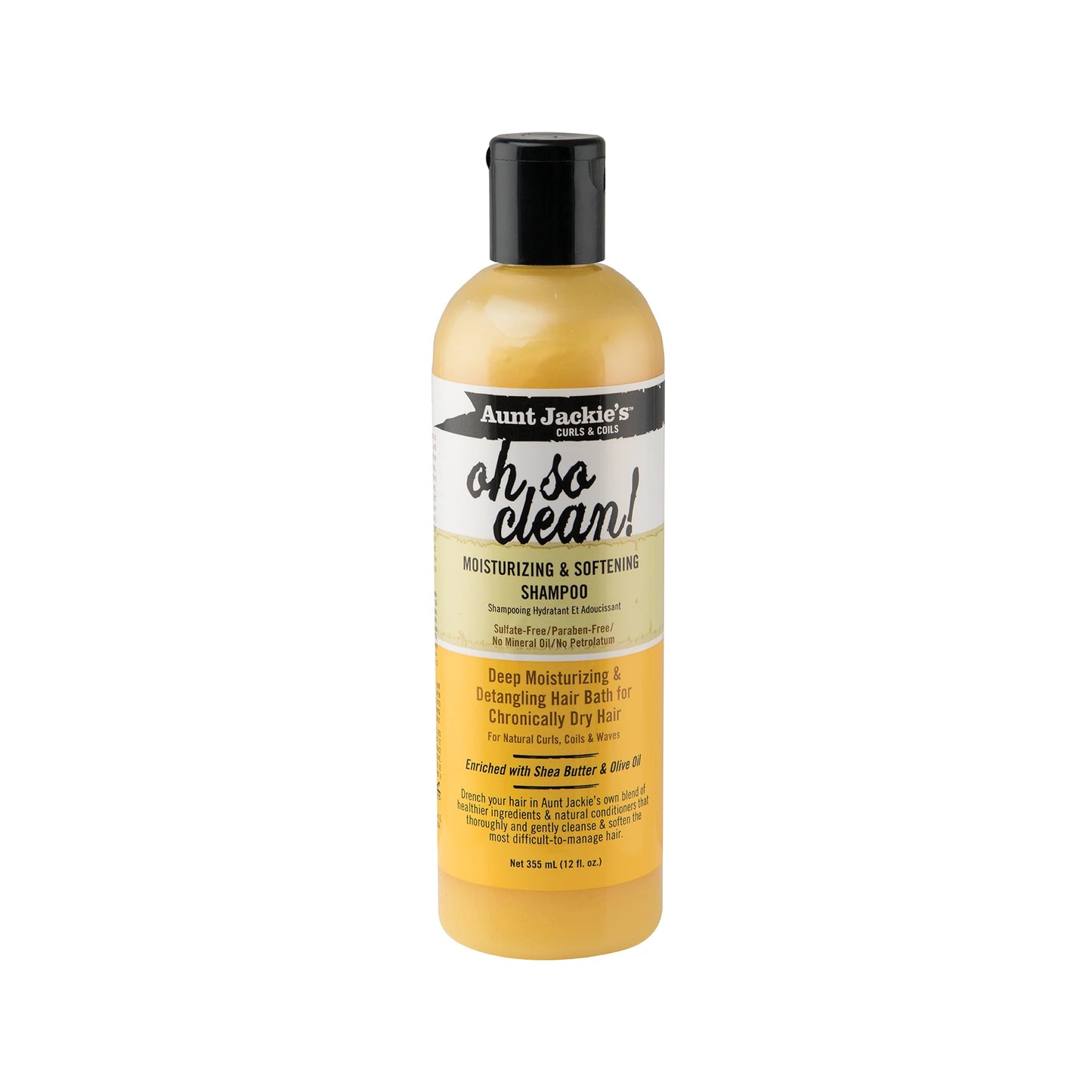 Aunt Jackie's Oh So Clean Moisturizing and Softening Shampoo 355ml