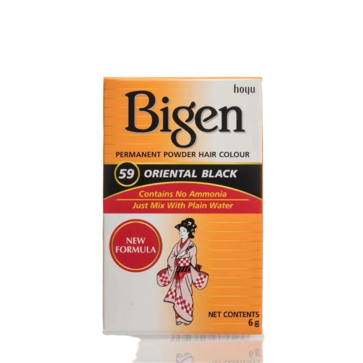 Bigen 59 Permanent Powder Hair Color Oriental Black