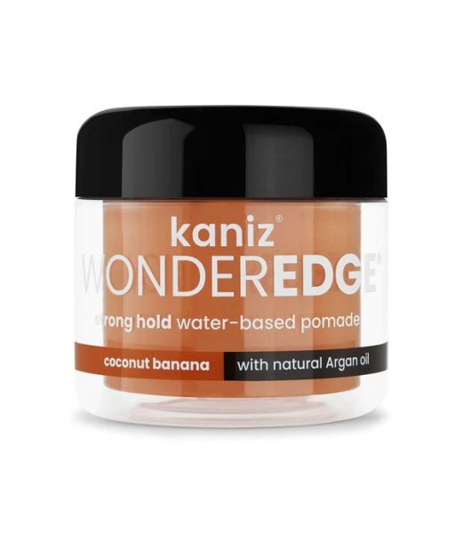 Kaniz WonderEdge Strong Hold Water - Coconut Banana Pomade 120ml