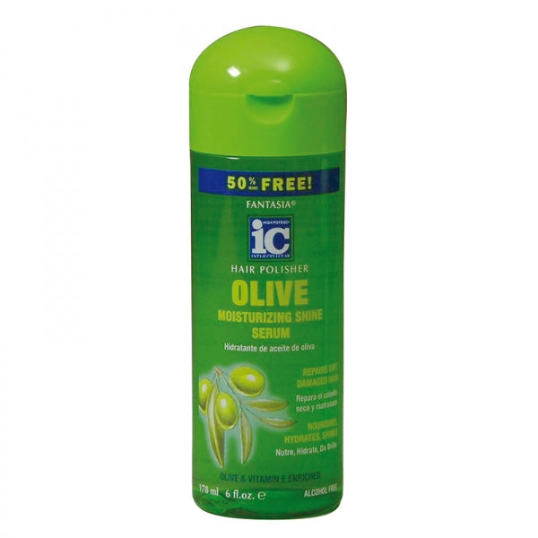 Fantasia IC Hair Polisher Olive Moisturizing Shine Serum 178ml