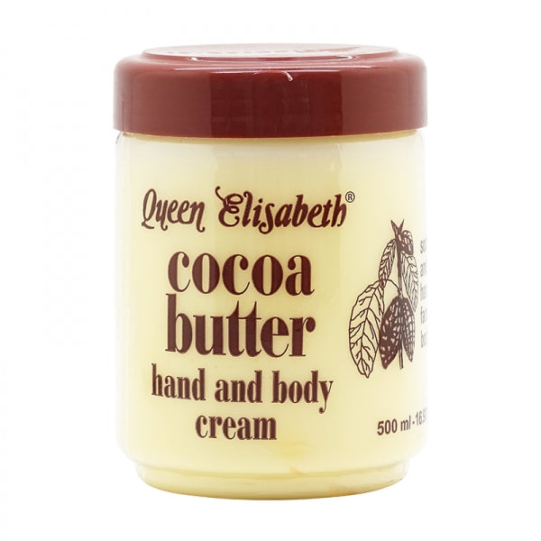 Queen Elisabeth Cocoa Butter Hand and Body Cream 500ml