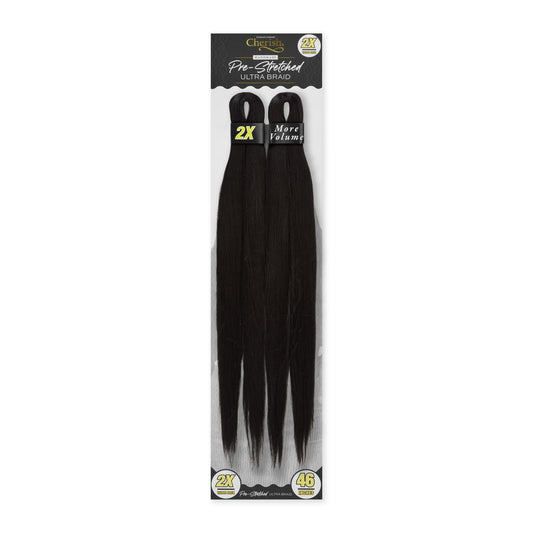 Cherish 2X Pre Stretched Ultra Braid 46" Färg 1