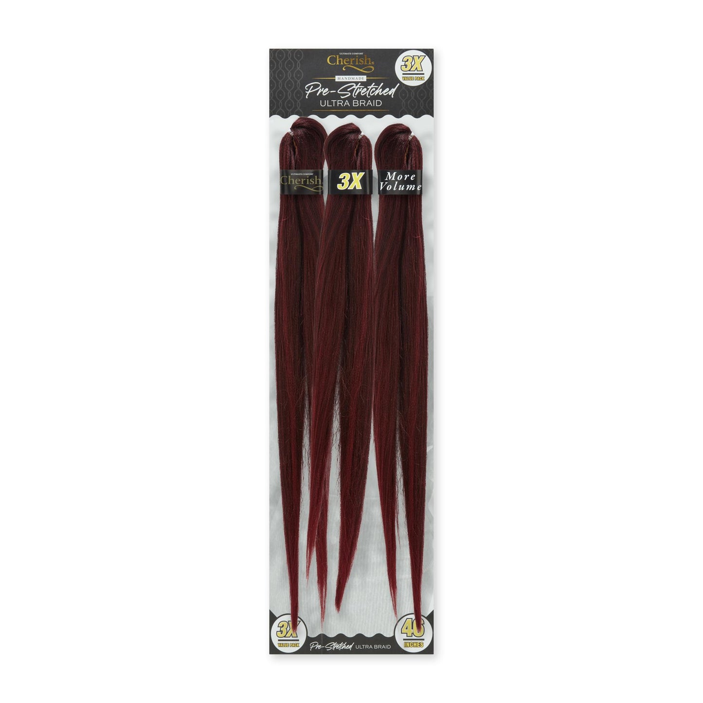 Cherish 3X Pre Stretched Ultra Braid 46" Färg 530