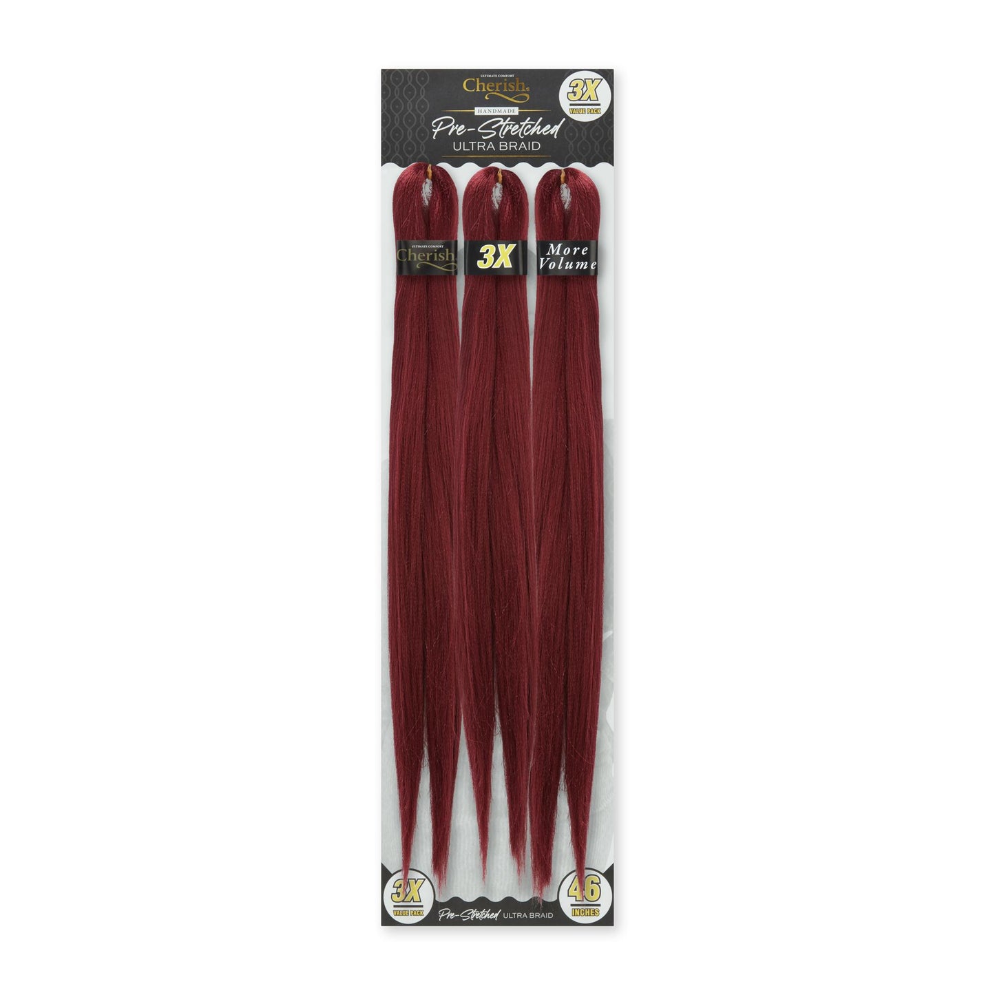 Cherish 3x Pre Stretched 46" Ultra Braids Color BG
