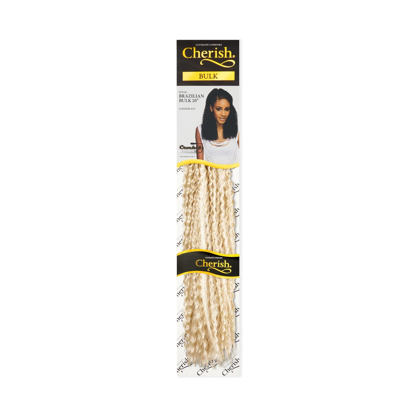 Cherish Bulk - Brazilian 20" Color 613