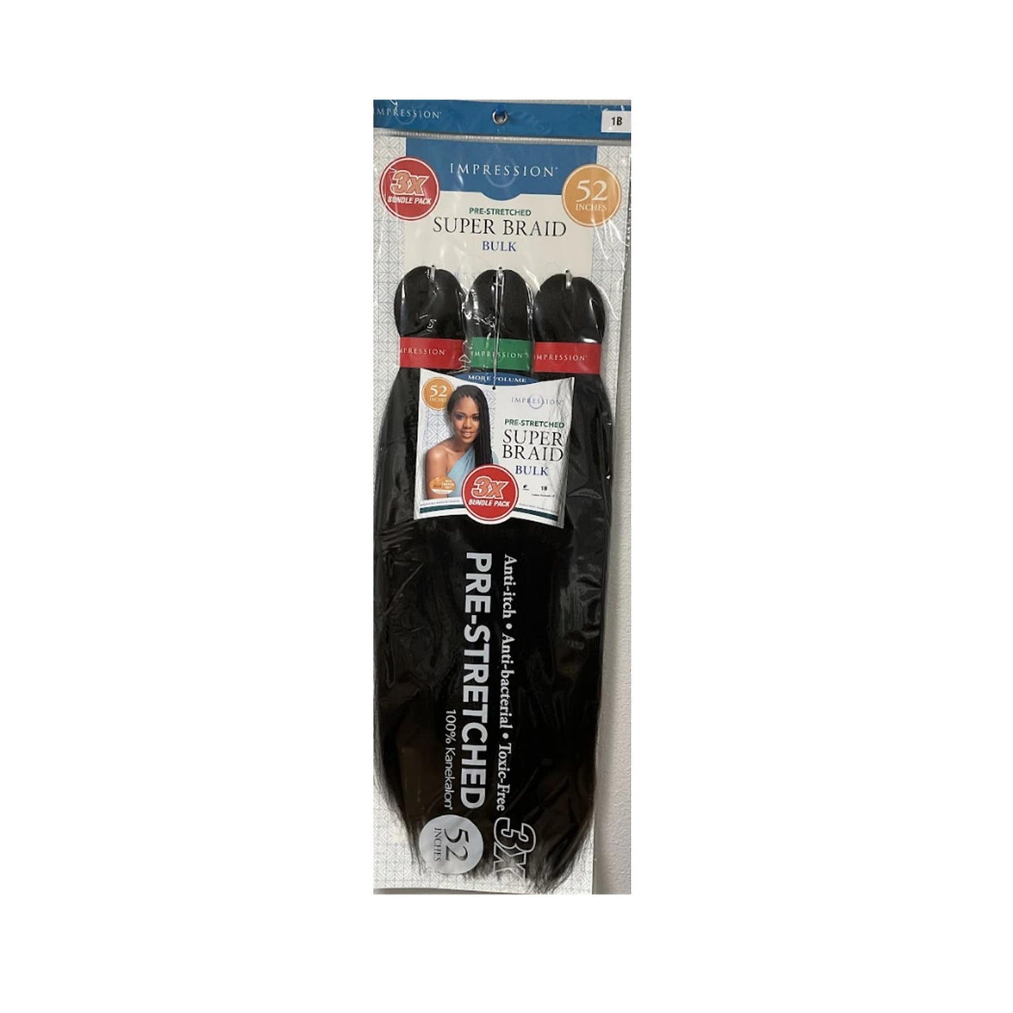 Impression 3X Super Braid 52" Color 1b