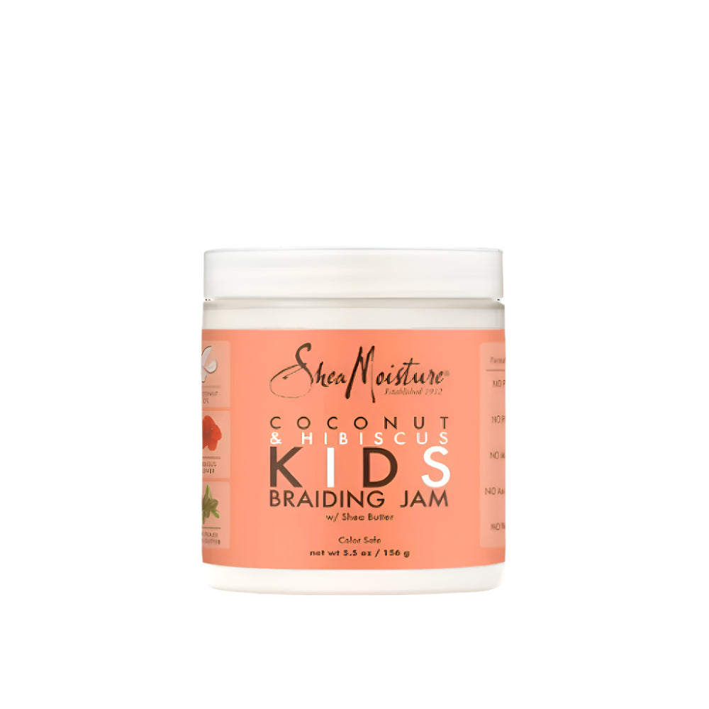 Shea Moisture Cocount & Hibiscus Kids Braiding Jam 8 oz