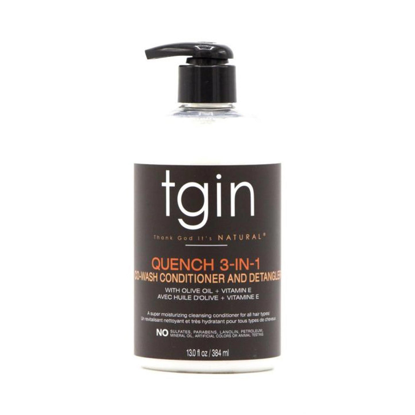 Tgin Quench 3in1 Co-Wash Conditioner and Detangler 13 oz