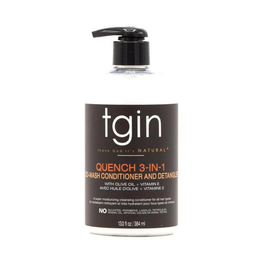 Tgin Quench 3in1 Co-Wash Conditioner and Detangler 13 oz