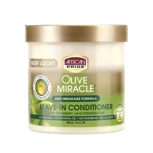 African Pride Olive Miracle Anti-Brote Leave-in Conditioner