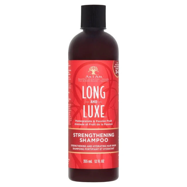 As I Am Long & Luxe Strengte Schampo 12oz