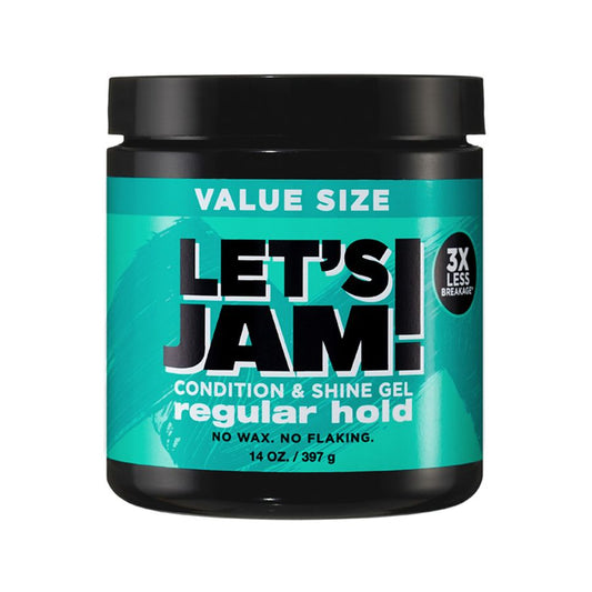 Let's Jam Condition & Shine Gel - Regular Hold, 14 oz.