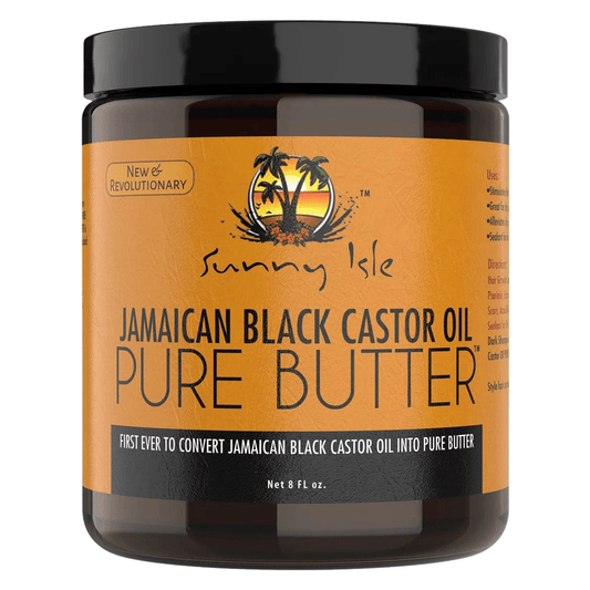 Sunny Isle jamaicansk svart ricinolja rent smör original 115 ml