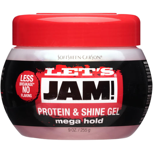 Let’s Jam Protein & Shine Gel Mega Hold 9oz