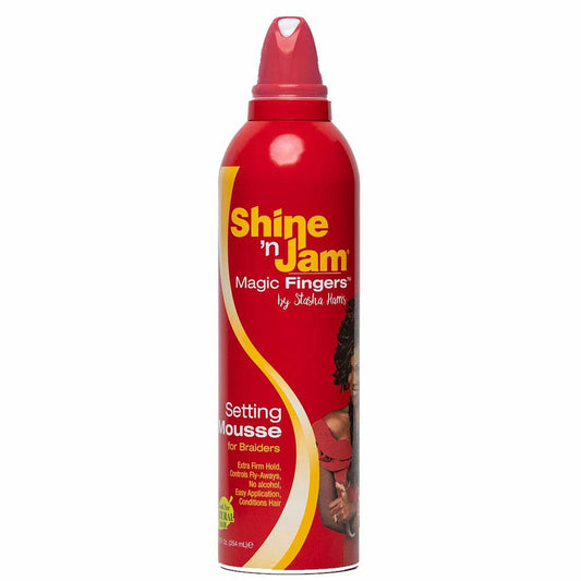 Ampro Shine N Jam Magic Fingers Mousse 12oz