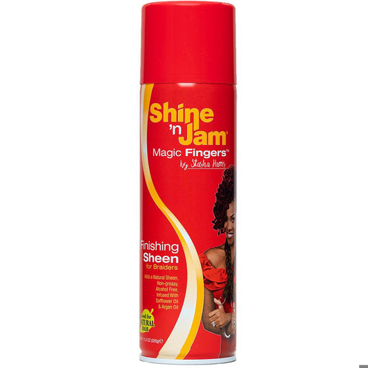 Ampro Shine N Jam Magic Fingers Sheen Spray