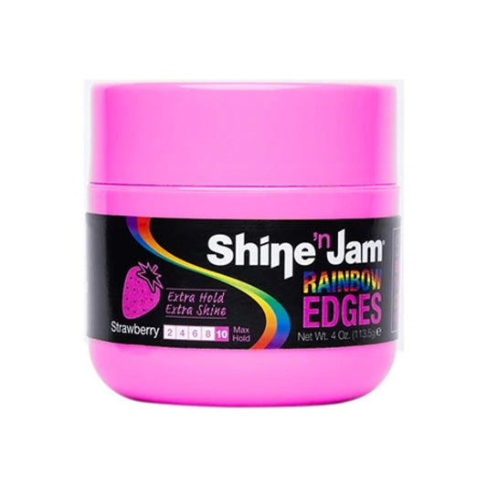 Ampro Shine N Jam Rainbow Edges Strawberry 4oz