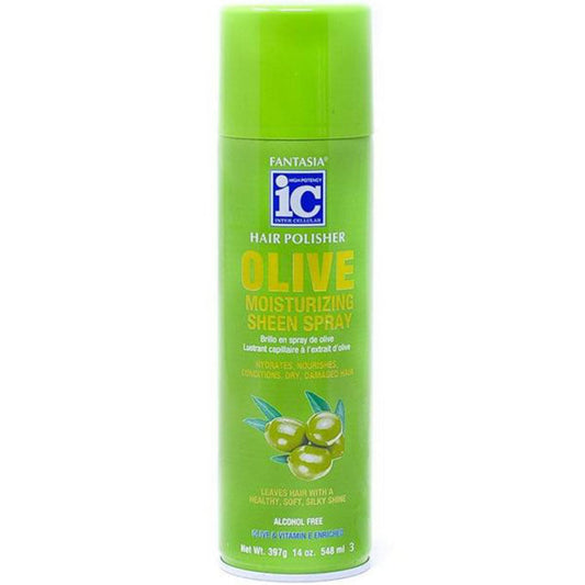 Fantasia IC - Hair Polisher Olive Sheen Spray 14oz