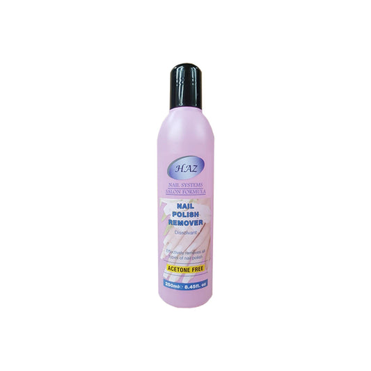 Haz - Nail Polish Remover - Acetone Free 250ml