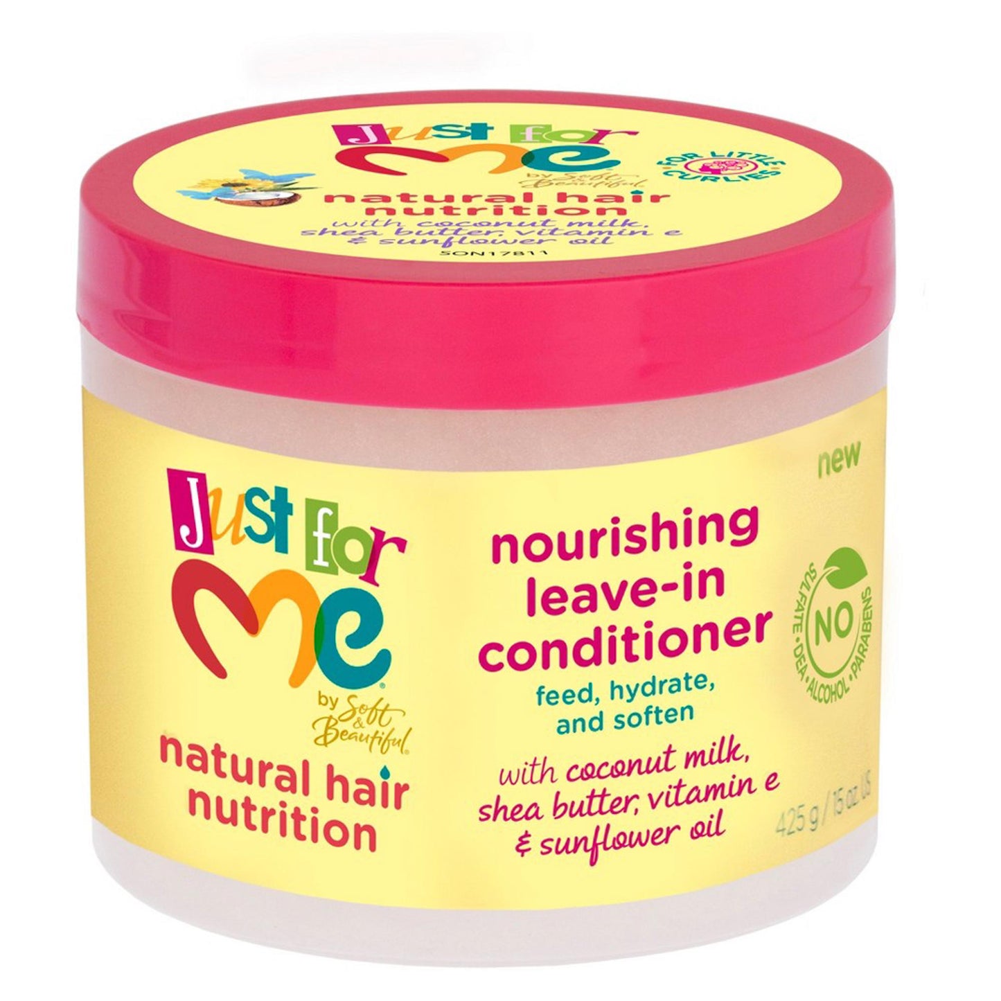 Just For Me - Natural Hair Nutrition Nourishing Leave-In Conditioner 15oz