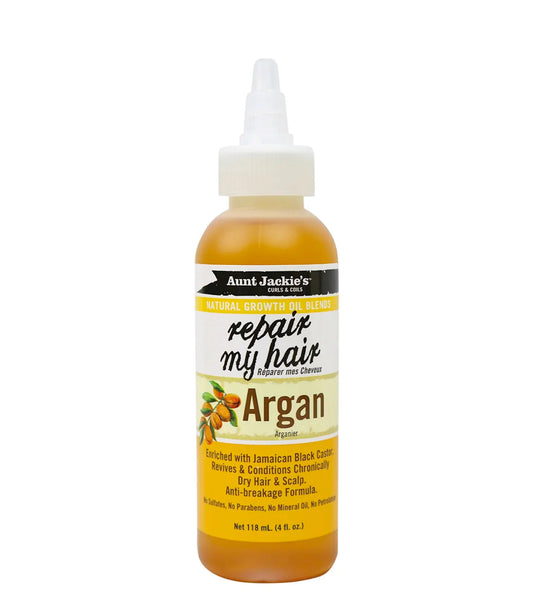 Aunt Jackie Growth Oil Repair My Hair Argan 4oz