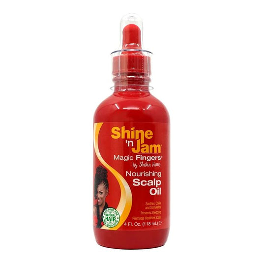 Ampro Shine N Jam Magic Fingers Scalp Oil 4oz