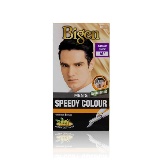 Bigen Mens Speedy Natural black