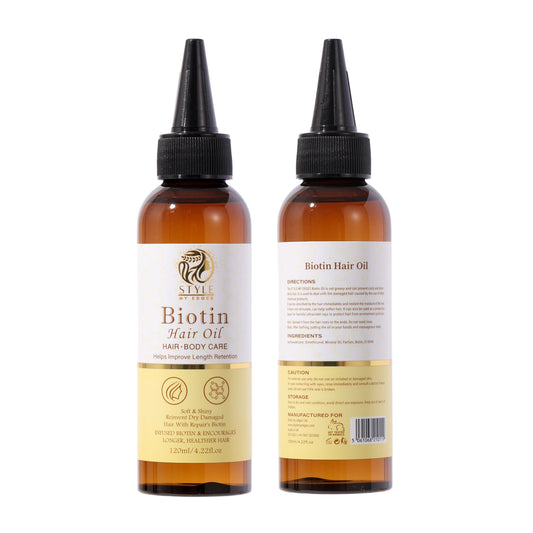 Style My Edges - Biotin Hair Oil 120ml