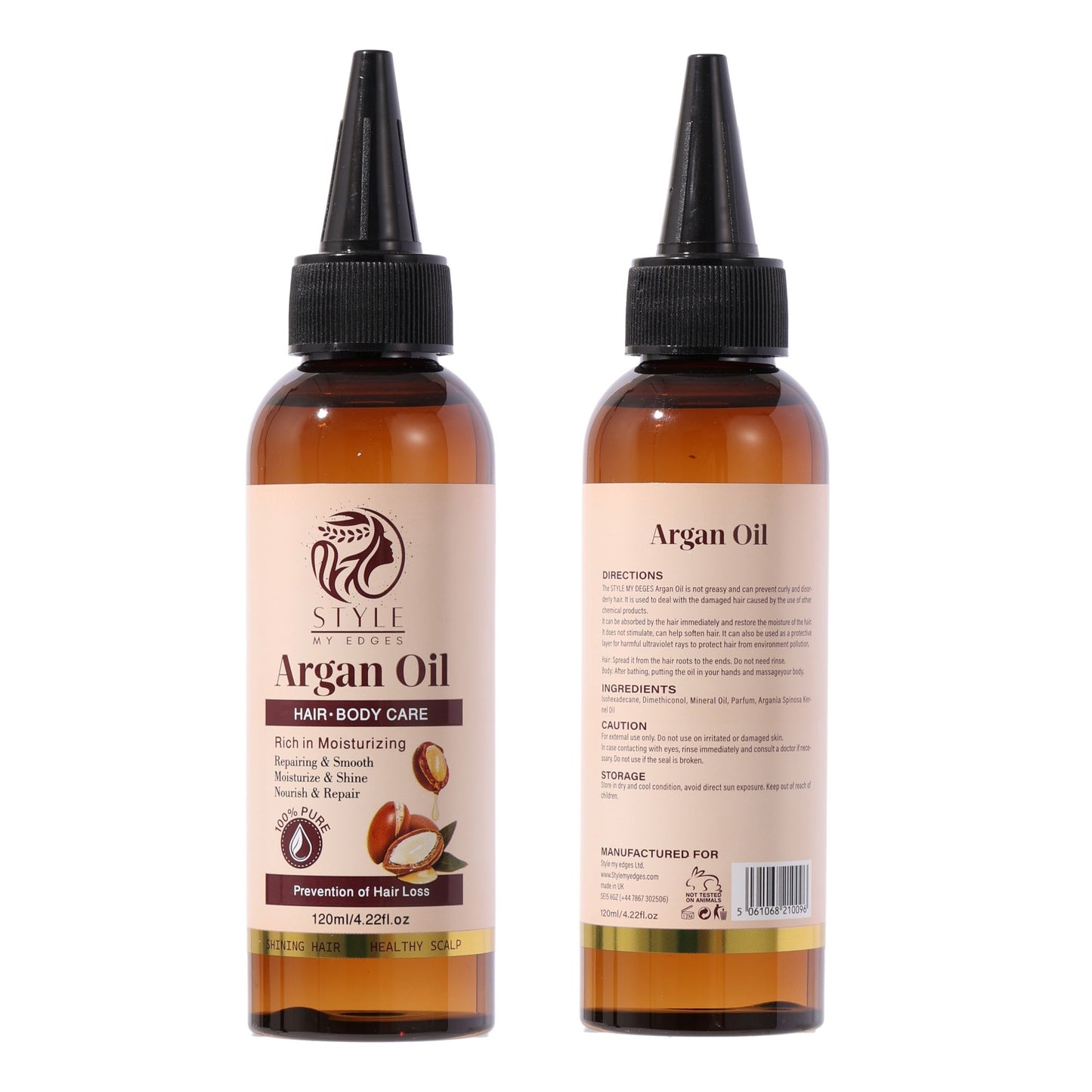 Style My Edges - The Miracle Argan Oil 120ml