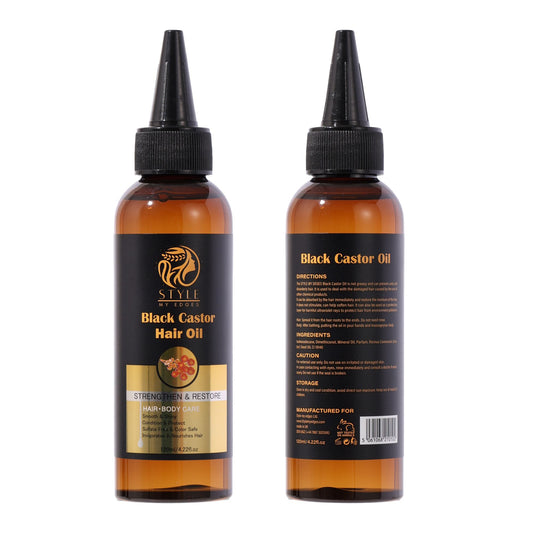 Style My Edges - The Miracle Black Castor Oil 120ml