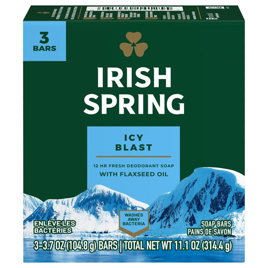 Irish Spring - Soap Icy Blast 3 bars