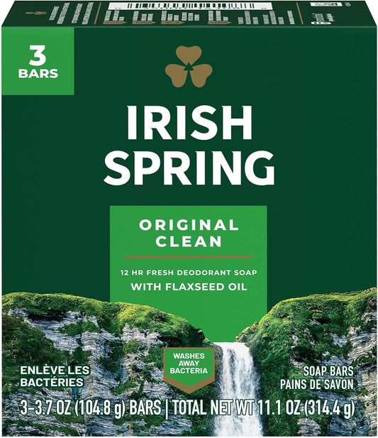 Irish Spring Soap - Original 3 bars