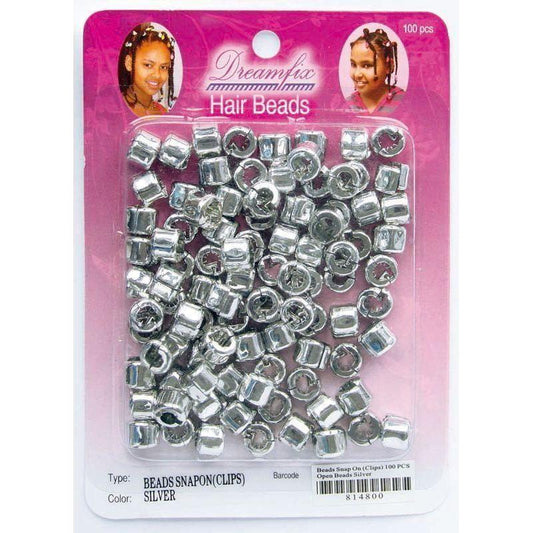 Dreamfix Hair Beads Open & Close 100 per pack