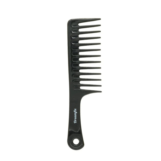 Dreamfix Bredtandad Kam / Detangling Comb – Svart (24,5 cm)