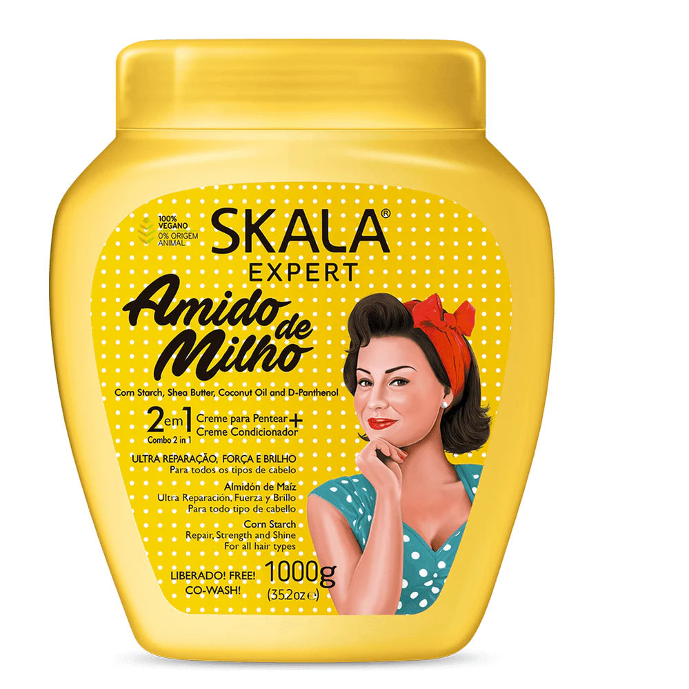 Skala Amido De Milho Cream Conditioning 1000g 2in1