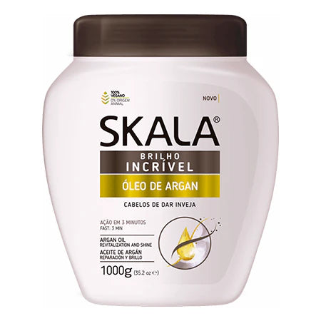 Skala Brilho Incrivel Argan Oil Conditioning Cream 1000g